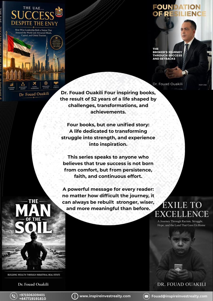 Four Books. One Journey. - The literary collection by Dr. Fouad Ouakili