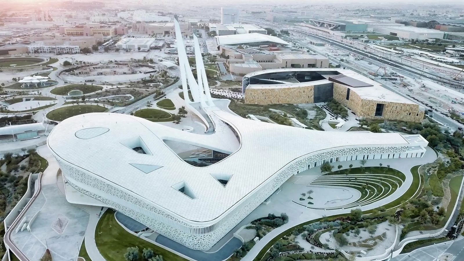 Education City and National Library Doha Qatar - World-class educational and cultural complex